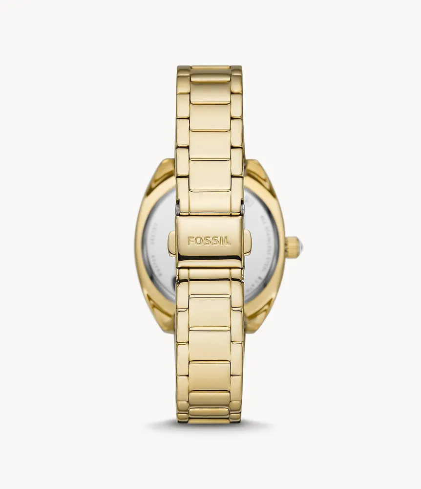 Vale Automatic Gold-Tone Stainless Steel Watch
