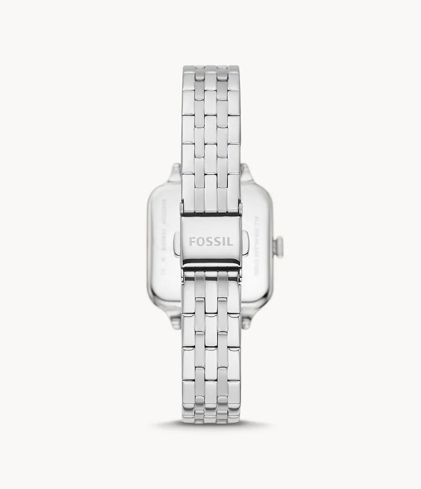 Colleen Three-Hand Stainless Steel Watch