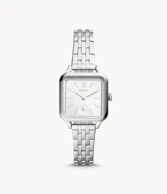 Colleen Three-Hand Stainless Steel Watch