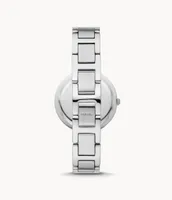 Karli Three-Hand Stainless Steel Watch