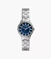 Modern Sophisticate Three-Hand Stainless Steel Watch