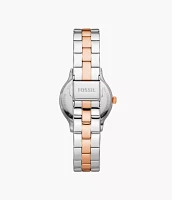 Modern Sophisticate Three-Hand Two-Tone Stainless Steel Watch