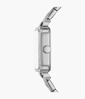 Colleen Three-Hand Stainless Steel Watch