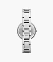 Karli Three-Hand Stainless Steel Watch