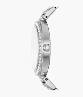 Karli Three-Hand Stainless Steel Watch