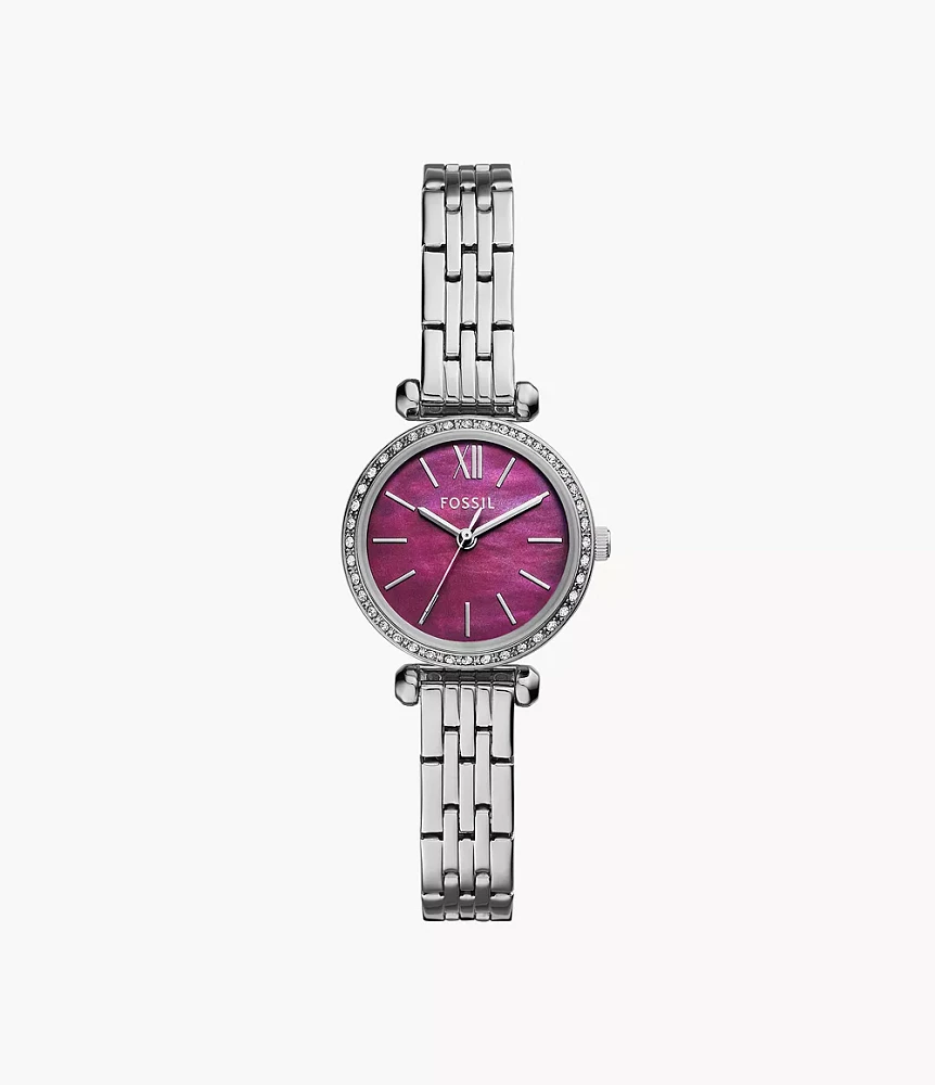 Tillie Three-Hand Stainless Steel Watch