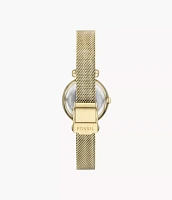 Tillie Three-Hand Gold-Tone Stainless Steel Watch