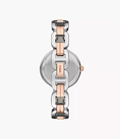 Kerrigan Three-Hand Two-Tone Stainless Steel Watch