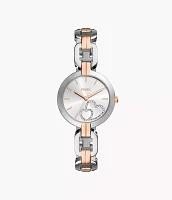 Kerrigan Three-Hand Two-Tone Stainless Steel Watch