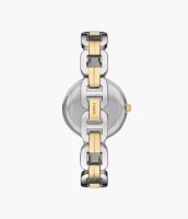 Kerrigan Three-Hand Two-Tone Stainless Steel Watch