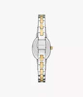 Penny Three-Hand Two-Tone Stainless Steel Watch