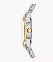 Penny Three-Hand Two-Tone Stainless Steel Watch