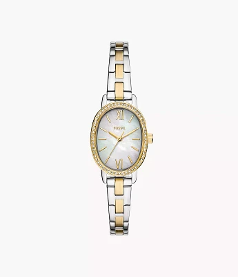 Penny Three-Hand Two-Tone Stainless Steel Watch