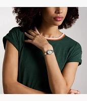 Penny Three-Hand Two-Tone Stainless Steel Watch