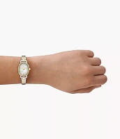 Penny Three-Hand Two-Tone Stainless Steel Watch