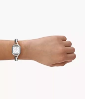 Colleen Three-Hand Stainless Steel Watch
