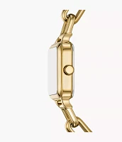Colleen Three-Hand Gold-Tone Stainless Steel Watch