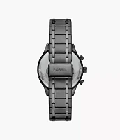 Fenmore Multifunction Smoke Stainless Steel Watch