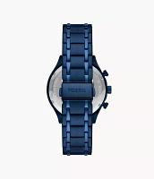 Fenmore Multifunction Blue Stainless Steel Watch