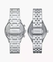 Fenmore Multifunction Stainless Steel Watch Set