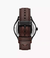 Fenmore Automatic Brown Leather Watch