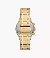 Fenmore Multifunction Gold-Tone Stainless Steel Watch
