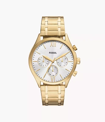 Fenmore Multifunction Gold-Tone Stainless Steel Watch