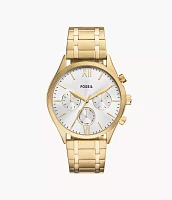 Fenmore Multifunction Gold-Tone Stainless Steel Watch