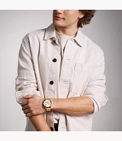 Fenmore Multifunction Gold-Tone Stainless Steel Watch