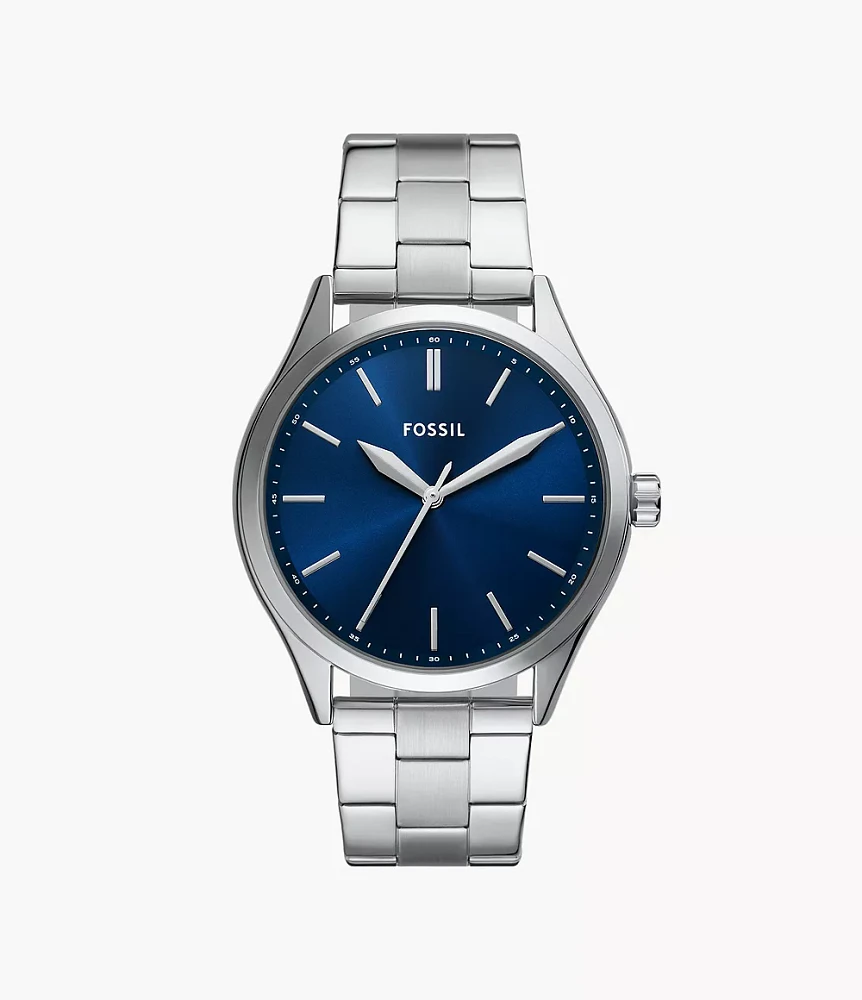Fenmore Three-Hand Stainless Steel Watch