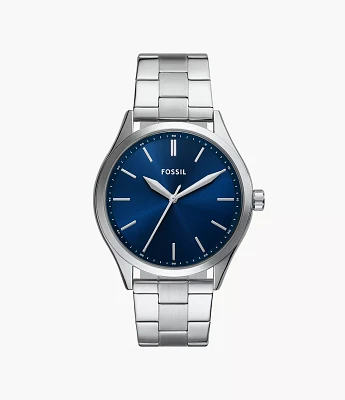 Fenmore Three-Hand Stainless Steel Watch