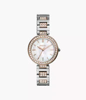 Karli Three-Hand Two-Tone Watch