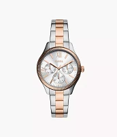 Rye Multifunction Two-Tone Stainless Steel Watch