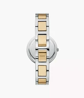 Karli Three-Hand Two-Tone Watch