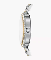 Karli Three-Hand Two-Tone Watch