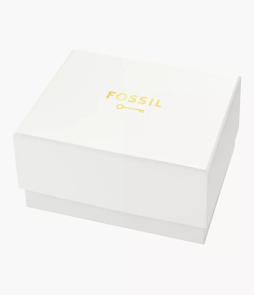 Karli Three-Hand Gold-Tone Watch and Bracelet Set