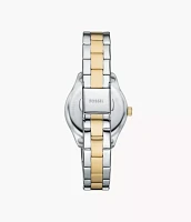 Rye Three-Hand Date Two-Tone Watch