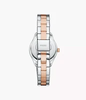 Rye Three-Hand Date Two-Tone Watch