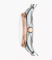 Rye Three-Hand Date Two-Tone Watch