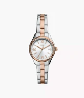 Rye Three-Hand Date Two-Tone Watch