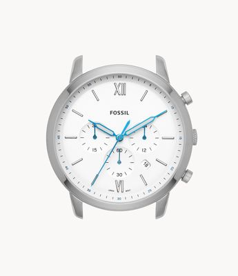 Botier de montre chronographe Neutra en acier inoxydable
