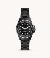 FB-01 Three-Hand Black Ceramic Watch