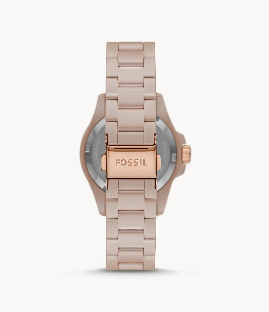 Fb-01 Three-hand Salted Caramel Ceramic Watch