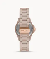 Fb-01 Three-hand Salted Caramel Ceramic Watch