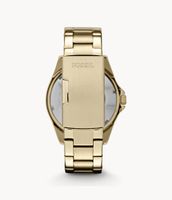 Riley Multifunction Gold-Tone Stainless Steel Watch