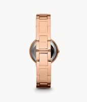 Virginia Rose-Tone Stainless Steel Watch