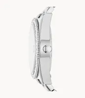 Scarlette Three-Hand Date Stainless Steel Watch