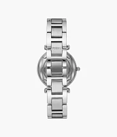 Carlie Three-Hand Stainless Steel Watch