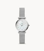 Carlie Three-Hand Stainless Steel Watch