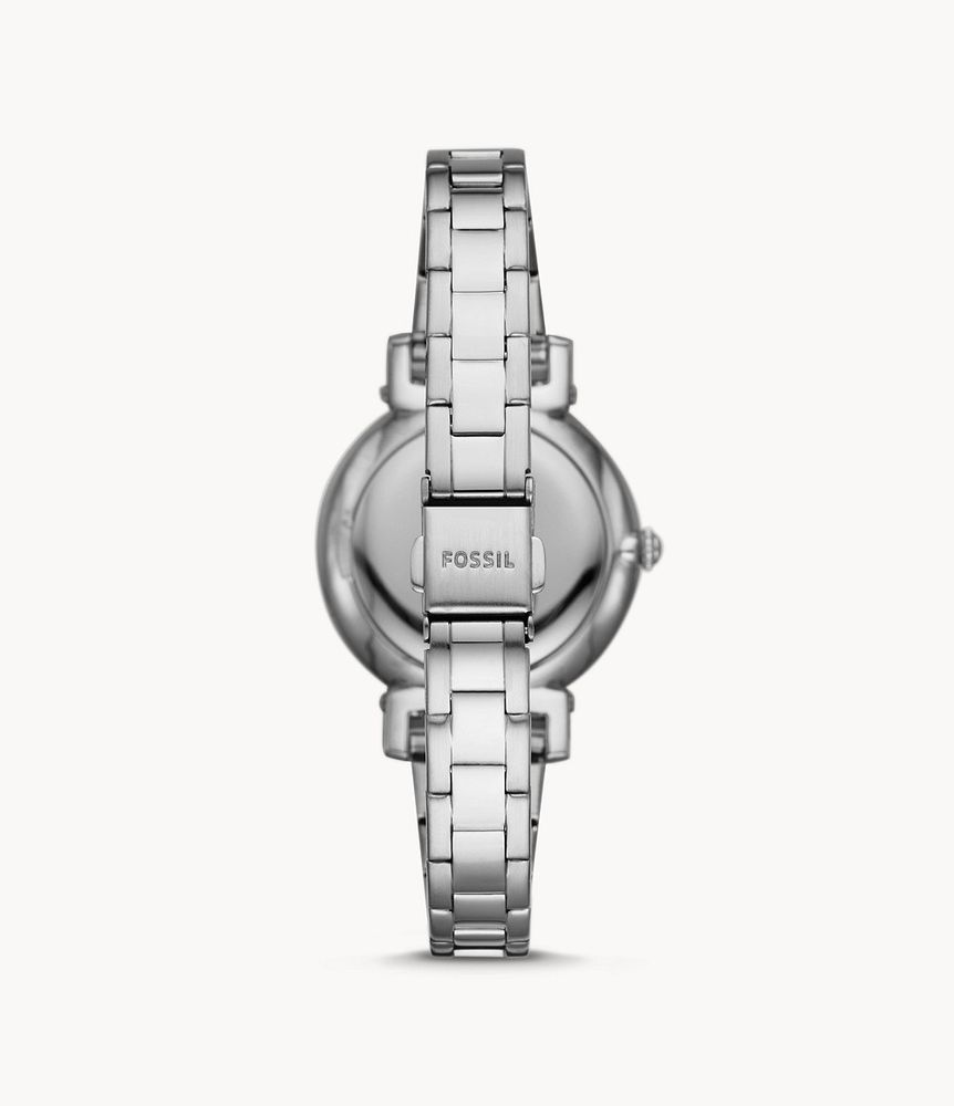Daisy Three-Hand Stainless Steel Watch